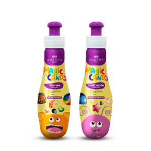KIT SHAMPOO E CONDICIONADOR INFANTIL MAGIC CANDY - VEGANO