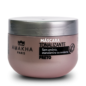 Máscara tonalizante preta