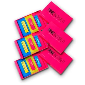 KIT 3 ESTOJOS PINK INSPIRED - AMAKHA COLLECTION