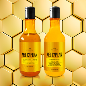 KIT Shampoo e Condicionador Mel Capilar
