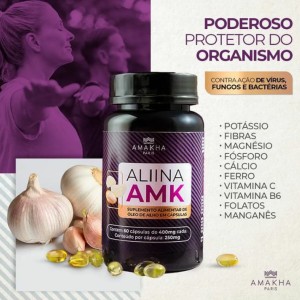 Allina AMK suplemento alimentar de óleo de alho