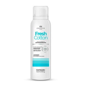 Fresh Cotton - Desodorante Antitranspirante 150ml/90g