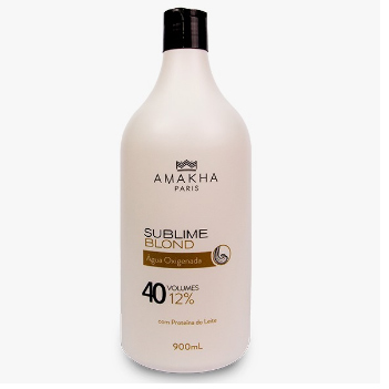 Água Oxigenada 40 Vol Sublime Blond 900 Ml