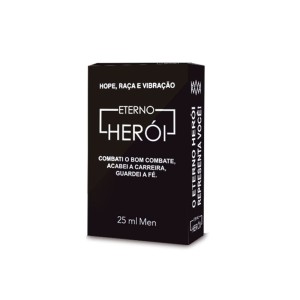 Eterno Herói [preto] 25 ML PARFUM