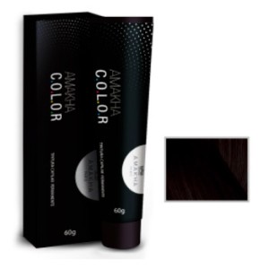 Tintura Capilar Amakha Color 60g - Castanho Claro Vermelho Violeta Especial 55.62