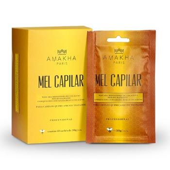 Mel Capilar 10 Sachês de 30g